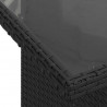 7-cz. zestaw mebli z poduszkami, szary, polirattan i akacja