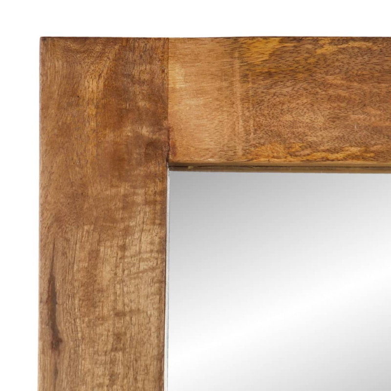 2-cz. zestaw mebli łazienkowych, lite drewno mango