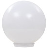 Lampy solarne do ogrodu, 2 szt., LED, kuliste, 40 cm, RGB