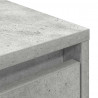 Szafka RTV z oświetleniem LED Beton Szary 160,5x41x50 cm