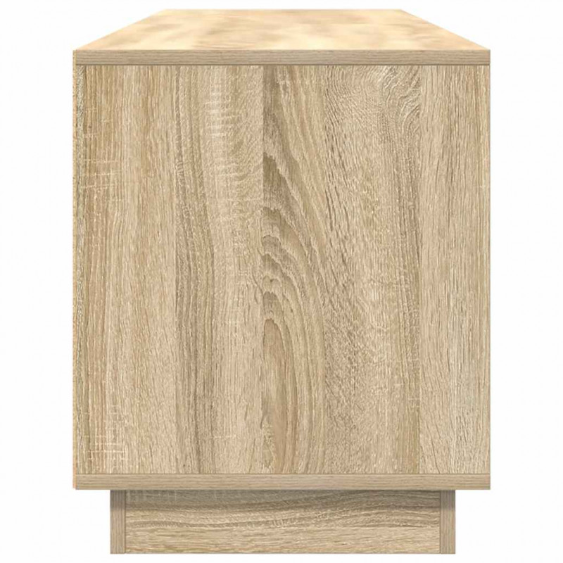 Szafka RTV z oświetleniem LED Dąb Sonoma 193,5x41x50 cm