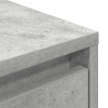 Szafka RTV z oświetleniem LED Beton Szary 193,5x41x50 cm