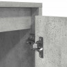 Szafka RTV z oświetleniem LED Beton Szary 193,5x41x50 cm