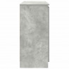 Komoda z szufladami Betonowy Szary 100,5x35x76cm Drewno klejone