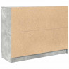 Komoda z szufladami Betonowy Szary 100,5x35x76cm Drewno klejone