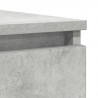 Komoda z szufladami Betonowy Szary 100,5x35x76cm Drewno klejone