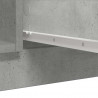 Komoda z szufladami Betonowy Szary 100,5x35x76cm Drewno klejone