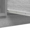 Komoda z szufladami Szara Sonoma 100,5x35x76 cm Drewno klejone