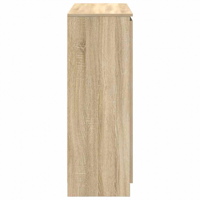 Komoda z szufladami Dąb Sonoma 100,5x35x98,5 cm Drewno klejone