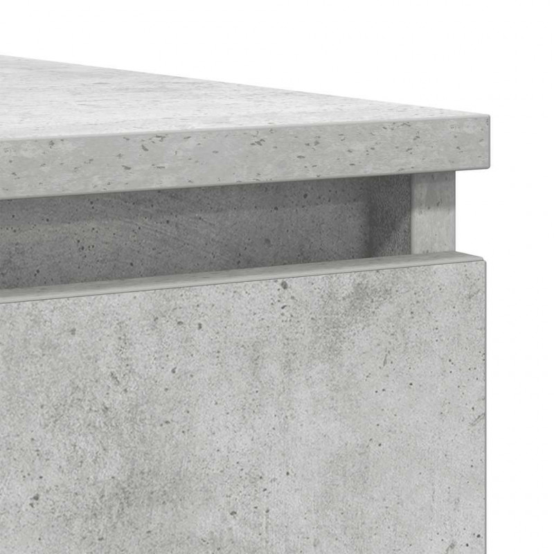 Komoda z szufladami Betonowy Szary 100,5x35x98,5 cm