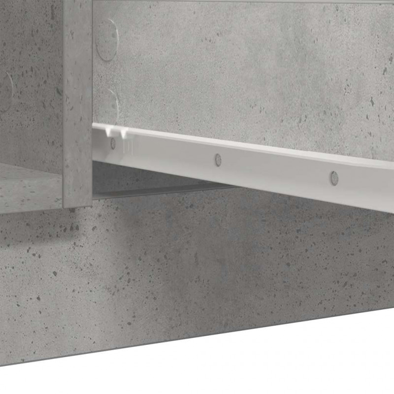 Komoda z szufladami Betonowy Szary 100,5x35x98,5 cm