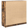Komoda z szufladami Dąb wędzony 100,5x35x98,5 cm Drewno klejone