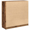 Komoda z szufladami Stare drewno 100,5x35x98,5cm Drewno klejone
