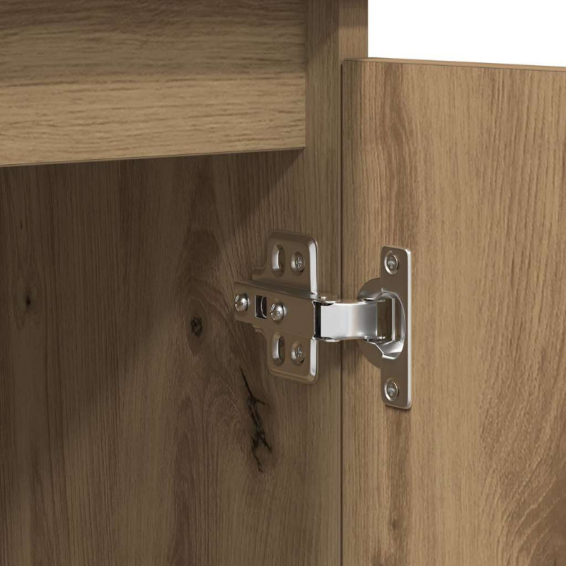 Komoda z szufladami Artisan Oak 100,5x35x98,5 cm Drewno klejone