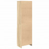 Komoda Sonoma Oak 50x35x180 cm Drewno klejone