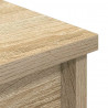 Komoda Sonoma Oak 50x35x180 cm Drewno klejone