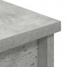 Komoda betonowa szara 50x35x180 cm Drewno klejone