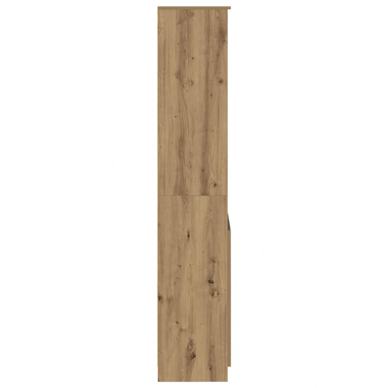 Komoda Artisan Dąb 70x35x180 cm Drewno klejone