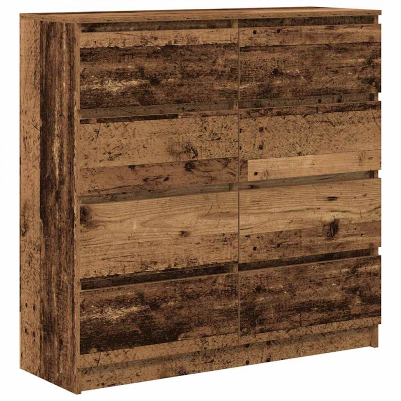 Komoda Stare drewno 100x35x99 cm Drewno klejone
