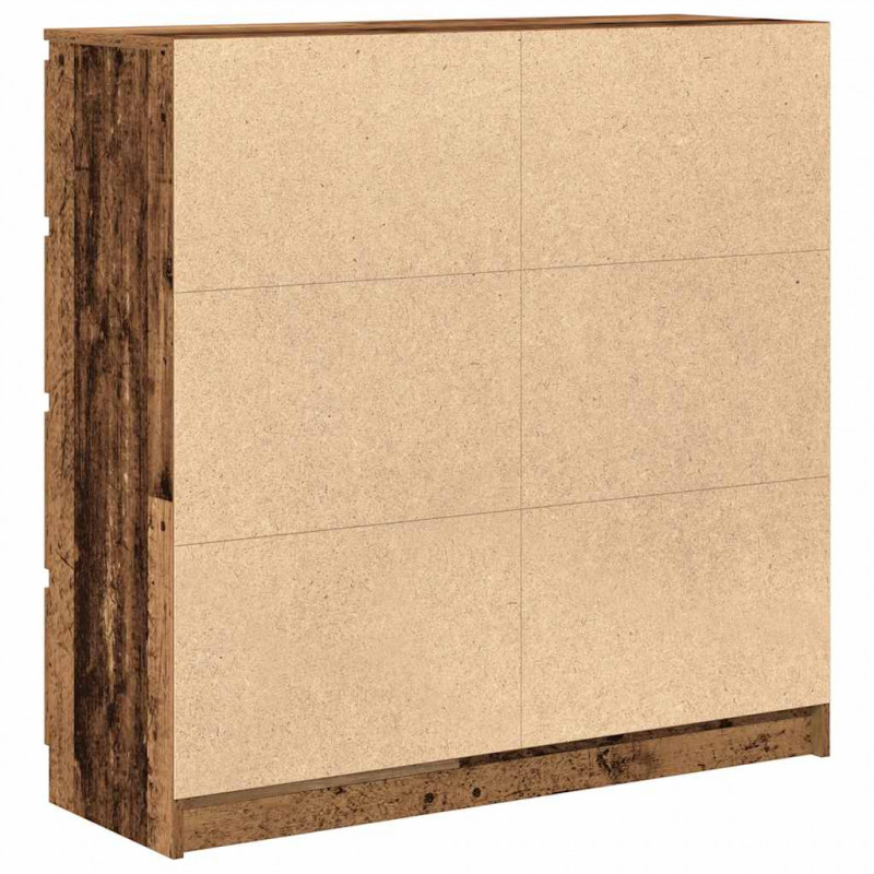 Komoda Stare drewno 100x35x99 cm Drewno klejone
