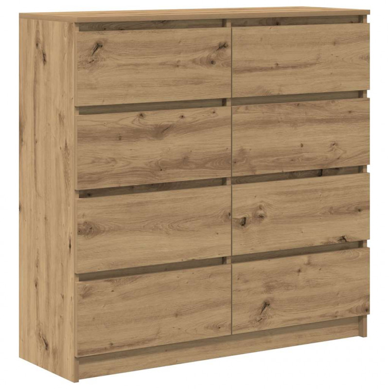Komoda Artisan Dąb 100x35x99 cm Drewno klejone