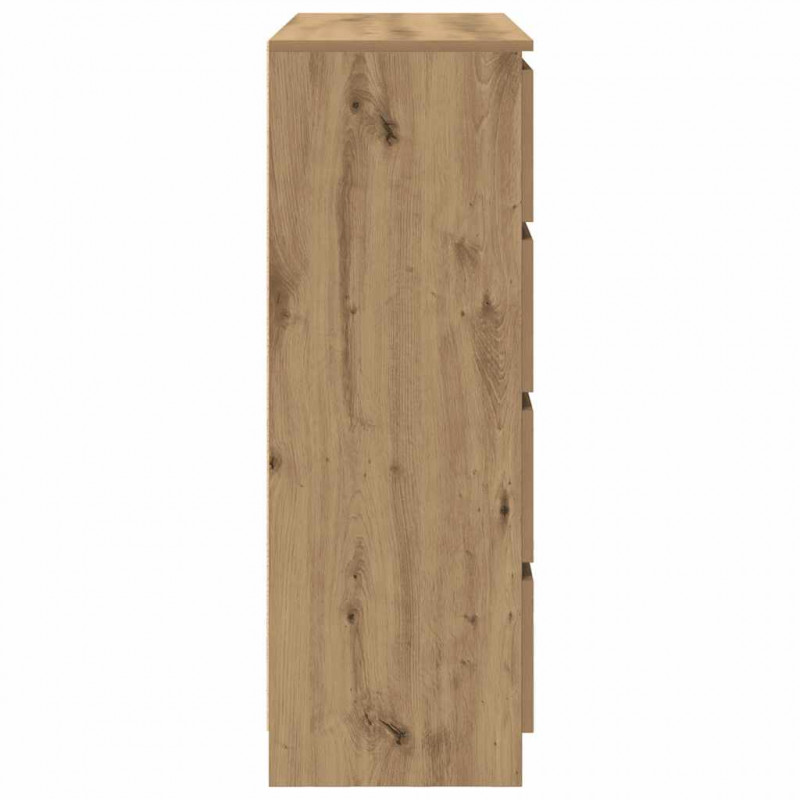 Komoda Artisan Dąb 100x35x99 cm Drewno klejone