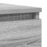 Komoda, szary dąb sonoma, 100x35x76 cm, materiał drewnopochodny