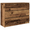 Komoda Stare drewno 100x35x76 cm Drewno klejone