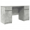 Biurko Betonowy szary 140 x 49 x 76 cm Materiał drewnopochodny