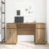 Biurko dąb artisan 140 x 49 x 76 cm Materiał drewnopochodny