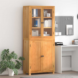 Zestaw Mebli do Przechowywania z półką 2 pcs Naturalny