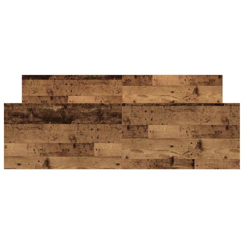 Rama łóżka bez materaca Stare drewno 140x200cm Drewno klejone