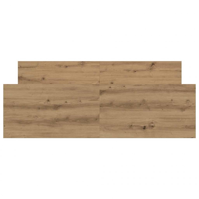 Rama łóżka bez materaca Artisan Oak 135x190cm Drewno klejone