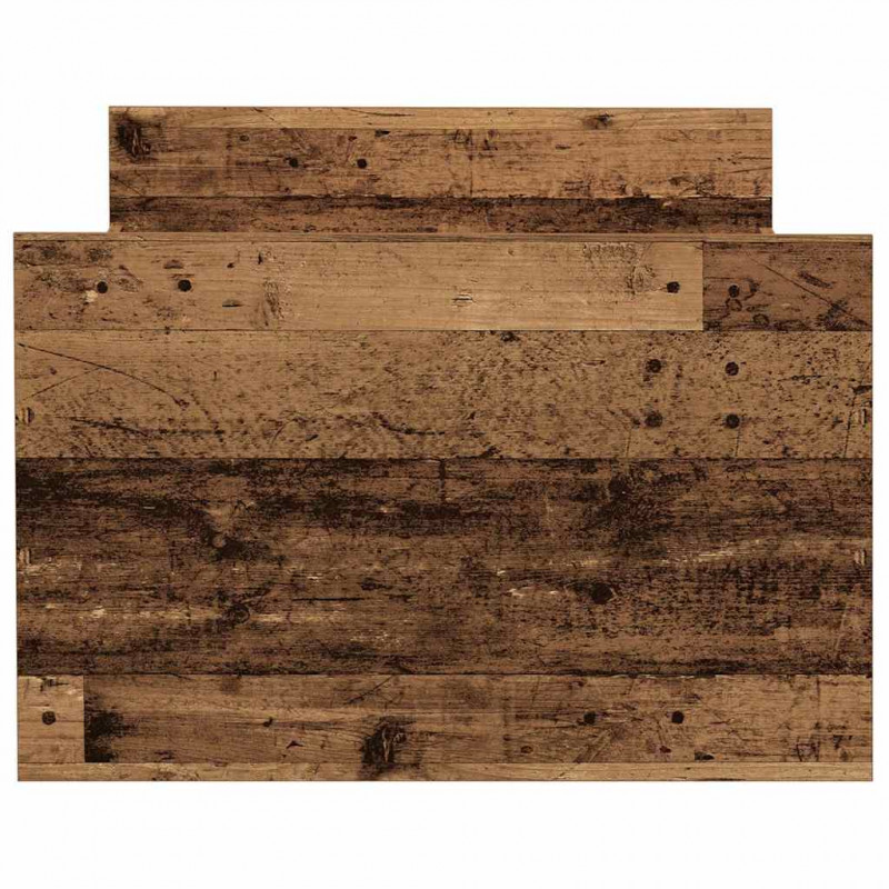 Rama łóżka bez materaca Stare drewno 100x200cm Drewno klejone