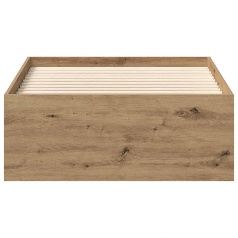 Rama łóżka bez materaca Artisan Oak 90x200cm Drewno klejone
