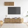 3-cz. zestaw szafek TV, dąb artisan, materiał drewnopochodny