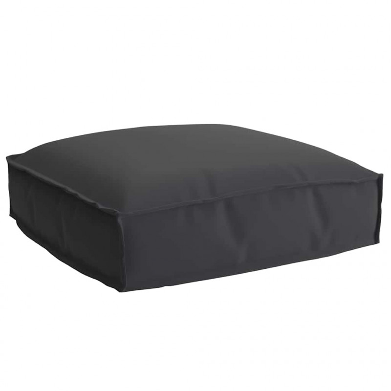 Zestaw poduszek na paletę 2 pcs Czarny Materiał Oxford