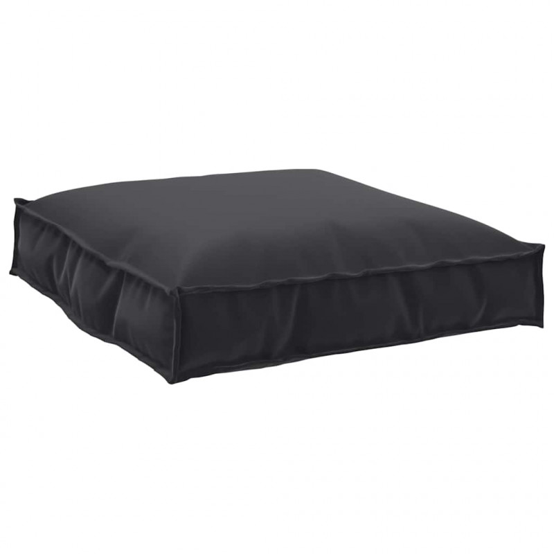 Zestaw poduszek na paletę 2 pcs Czarny Materiał Oxford