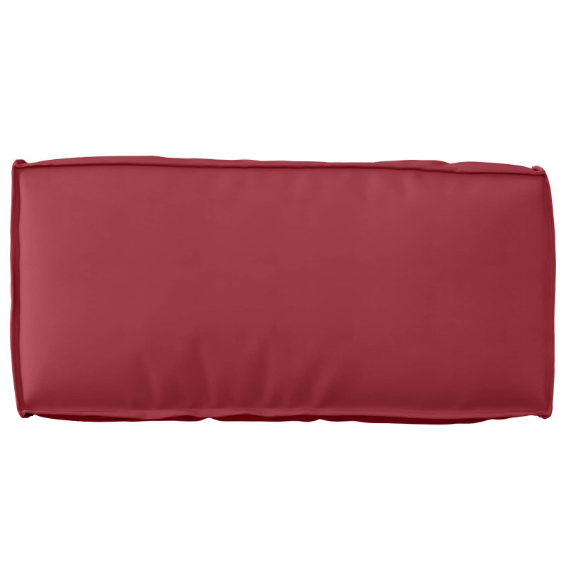 Zestaw poduszek na paletę 2 pcs Czarny Materiał Oxford