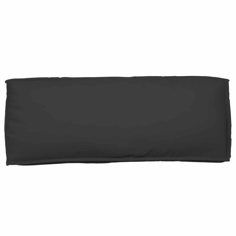 Zestaw poduszek na paletę 2 pcs Czarny Materiał Oxford