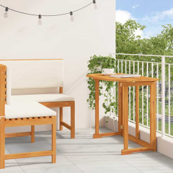 Zestaw Ławka Ogrodowa 2 pcs Brązowy Lite Drewno Akacji
