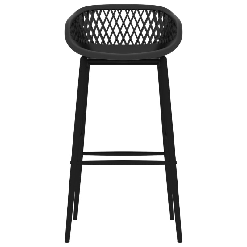 5-częściowy zestaw mebli barowych, biało-czarny