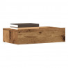 Szafka nocna Stare drewno 60x35 cm materiał drewnopochodny