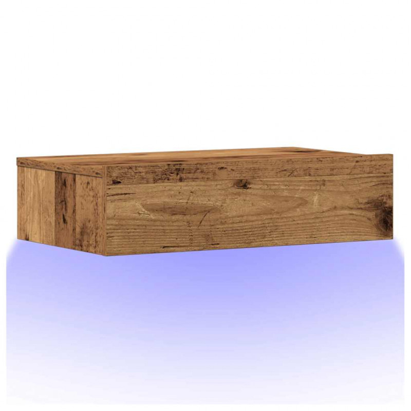 Szafka nocna Stare drewno 60x35 cm materiał drewnopochodny