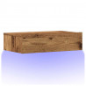 Szafka nocna Stare drewno 60x35 cm materiał drewnopochodny