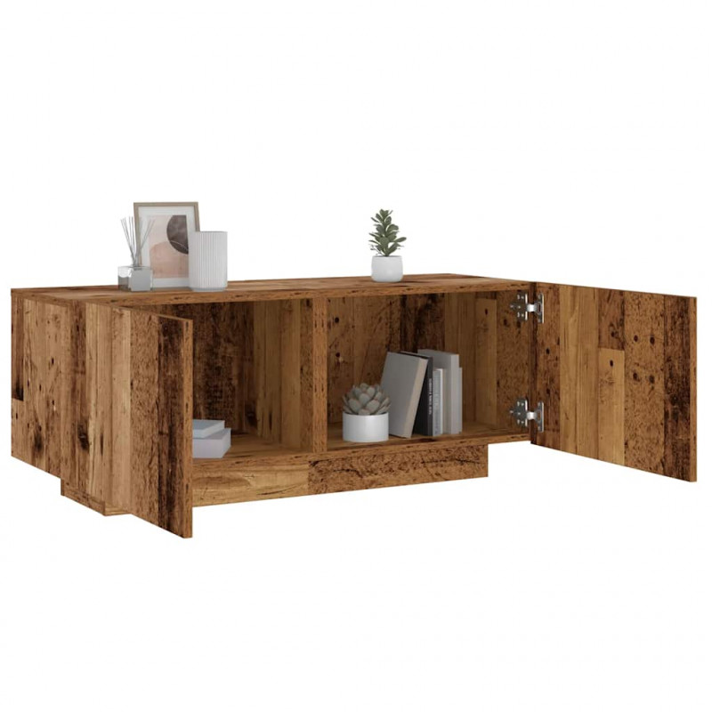 Szafka nocna, stare drewno, 100x35x40 cm