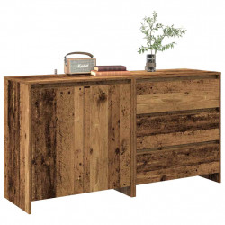 2-cz. szafka, stare drewno, 60x30x75cm, materiał drewnopochodny
