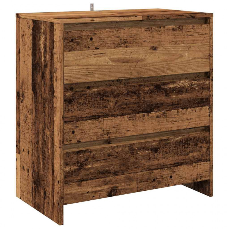 2-cz. szafka, stare drewno, 60x30x75cm, materiał drewnopochodny