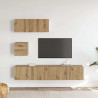 4-cz. zestaw szafek TV, dąb artisan, materiał drewnopochodny