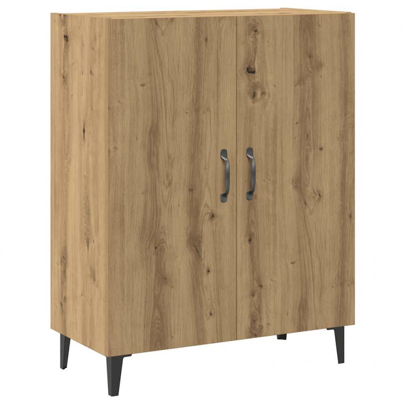 Komoda z szafką ścienną, dąb artisan
